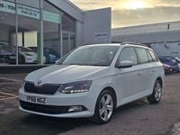 Used Skoda Fabia SE L 110 HP (80 kW) 2016 White Hatchback