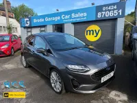 Used Ford Fiesta Titanium X 125 HP (91 kW) 2023 Grey Hatchback
