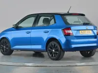 Used Skoda Fabia Colour Edition 75 HP (55 kW) 2017 Blue Hatchback