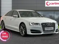 Usado Audi S8 Advanced 520 CV (382 kW) 2015 Blanco Berlina