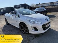 Used Peugeot 308 CC Roland Garros 2014 White Cabriolet