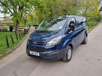 Used Ford Transit Custom 100 HP (73 kW) 2014 Blue Van