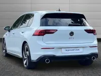 Used VW Golf VIII GTI 245 HP (180 kW) 2023 Pure white Hatchback