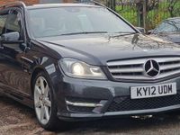 Used Mercedes C220 170 HP (125 kW) 2012 Black Estate