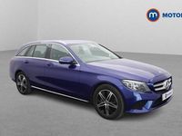 Used Mercedes C200 Premium 184 HP (135 kW) 2019 Blue Estate