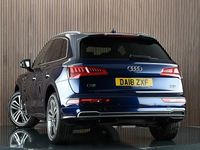 Used Audi Q5 S-Line 252 HP (185 kW) 2018 Blue SUV