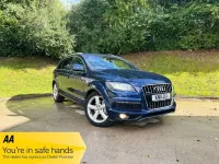 Used Audi Q7 S-Line 245 HP (180 kW) 2011 Blue SUV