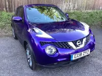 Used Nissan Juke Tekna 2018 Blue SUV