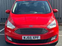 Used Ford C-MAX Titanium 125 HP (91 kW) 2016 Red MPV