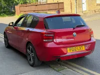 Used BMW 116 Sport Line 2012 Red Hatchback