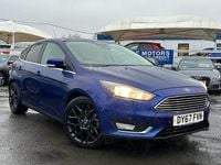 Used Ford Focus Titanium X 120 HP (88 kW) 2017 Blue Hatchback