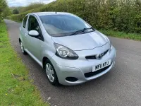Used Toyota Aygo 68 HP (50 kW) 2011 Silver Hatchback