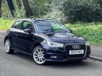 Used Audi A1 S-Line 116 HP (85 kW) 2015 Black Hatchback