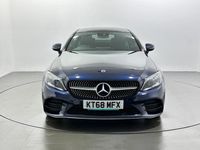 Used Mercedes C300 AMG Line Premium 245 HP (180 kW) 2019 Blue Coupe