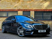 Used Mercedes S500L AMG line 2013 Blue Sedan