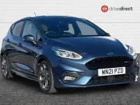Usado Ford Fiesta ST-Line 2021 Azul Citadino