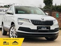 Used Skoda Karoq SE L 115 HP (84 kW) 2018 White SUV