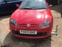 Usado MG F 2003 Vermelho Cabrios