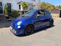 Used Abarth 595 Competizione 145 HP (106 kW) 2016 Blue Cabriolet