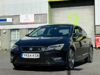 Käytetty Seat Leon FR 2014 Musta Viistoperä