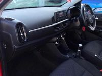 Used Kia Picanto 83 HP (61 kW) 2019 Red Hatchback