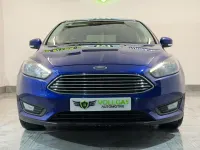 Begagnad Ford Focus Zetec 125 HK (91 kW) 2018 Blå Halvkombi