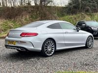 Used Mercedes C250 AMG Line Premium 204 HP (150 kW) 2018 Silver Coupe