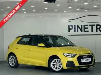Used Audi A1 Sportback Sport 116 HP (85 kW) 2019 Yellow Hatchback