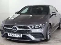 Used Mercedes CLA180 AMG Line Premium 136 HP (100 kW) 2022 Grey Coupe