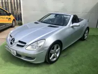 Used Mercedes SLK200 163 HP (119 kW) 2005 Silver Cabriolet