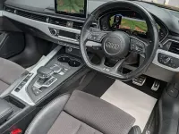 Used Audi A5 Cabriolet S-Line 190 HP (139 kW) 2020 Black Cabriolet