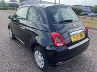 Used Fiat 500 Pop 69 HP (50 kW) 2018 Black Hatchback