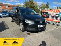 Used VW Sharan SE 140 HP (102 kW) 2014 Black MPV