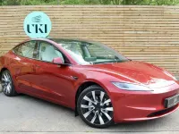 Used Tesla Model 3 RWD 208 kW (283 HP) 2024 Red Sedan