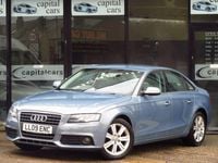 Used Audi A4 160 HP (117 kW) 2009 Blue Sedan