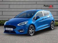 Used Ford Fiesta ST-Line 99 HP (72 kW) 2019 Blue Hatchback