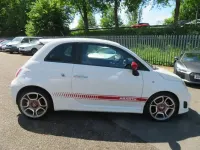 Used Abarth 500 135 HP (99 kW) 2009 White Hatchback