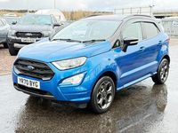 Used Ford Ecosport ST-Line 125 HP (91 kW) 2020 Blue SUV