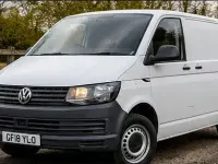 Used VW T6 Startline 102 HP (75 kW) 2018 White Van
