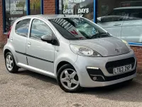 Used Peugeot 107 Allure 68 HP (50 kW) 2013 Silver Hatchback