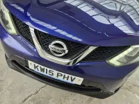 Used Nissan Qashqai N-TEC 110 HP (80 kW) 2015 Blue SUV