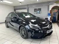 Used Mercedes A200 AMG line 2018 Black Hatchback