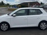 Used Skoda Fabia 60 HP (44 kW) 2015 White Hatchback