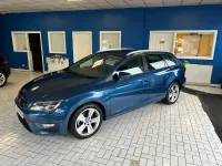 Used Seat Leon FR 2015 Blue Estate