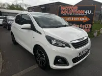 Used Peugeot 108 Allure 82 HP (60 kW) 2017 White Hatchback