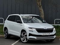 Used Skoda Karoq SportLine 150 HP (110 kW) 2024 White SUV