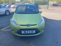 Used Ford Fiesta Zetec 96 HP (70 kW) 2011 Green Hatchback