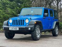 Used Jeep Wrangler Rubicon 2015 Blue SUV