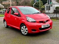 Used Toyota Aygo 68 HP (50 kW) 2012 Red Hatchback