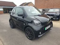 Used Smart ForTwo Electric Drive Brabus 22 kW (30 HP) 2021 Black Cabriolet